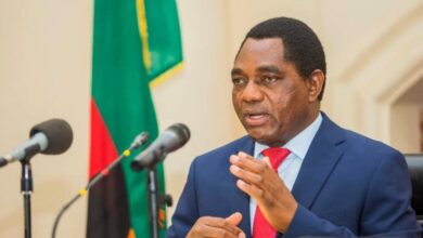 Zambian President Hakainde Hichilema