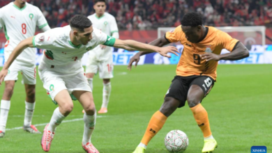 Morocco massacred Zambia 3-0 to progress to the last 16 Afcon teams