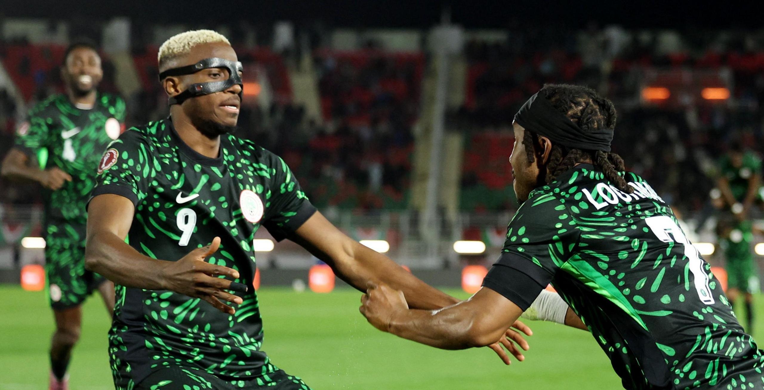 Nigeria thrashed Mozambique 4 - 0