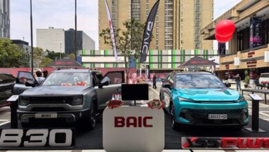 China's BAIC showcases SUVs in South Africa