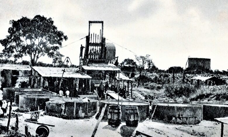 Gwanda - Filabusi Mine, in then Southern Rhodesia in 1924