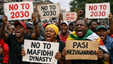 No to 2030, Zimbabweans tell President Emmerson Mnangagwa