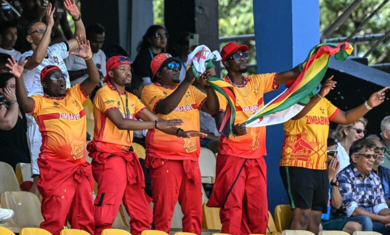 Zimbabwe cricket team supporters