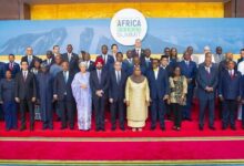 African leaders seen here at Africa Energies Summit 2025