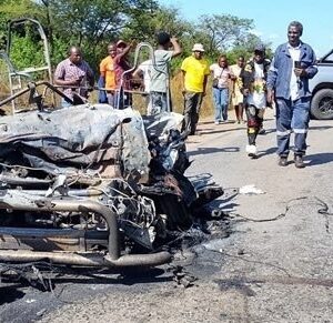 Taxi explosion kills passengers along Gwanda-Bulawayo