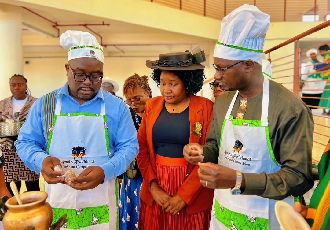 The spirit of Zimbabwean Gastronomy came alive at Lupane State University during the 2026 Amai’s Traditional Cookout Competitions for Matabeleland North Province, where 37 contestants from the Community, Student Chefs, Professional Chefs and Persons with Disabilities categories showcased rich indigenous flavours, culinary creativity and cultural pride. Photo by Tourism Zimbabwe